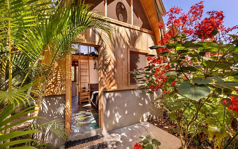Bali A-frame rooms